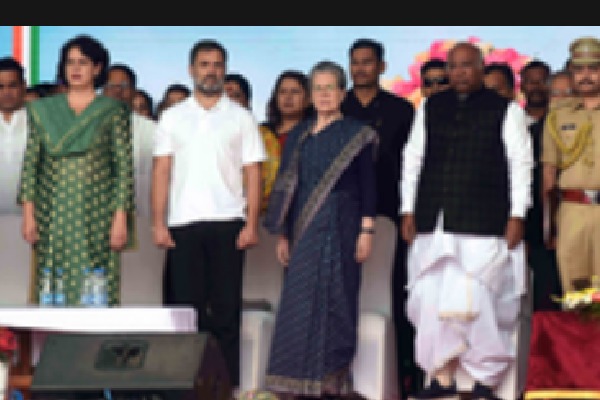 Kharge, Rahul, Priyanka congratulate new Telangana CM Revanth Reddy