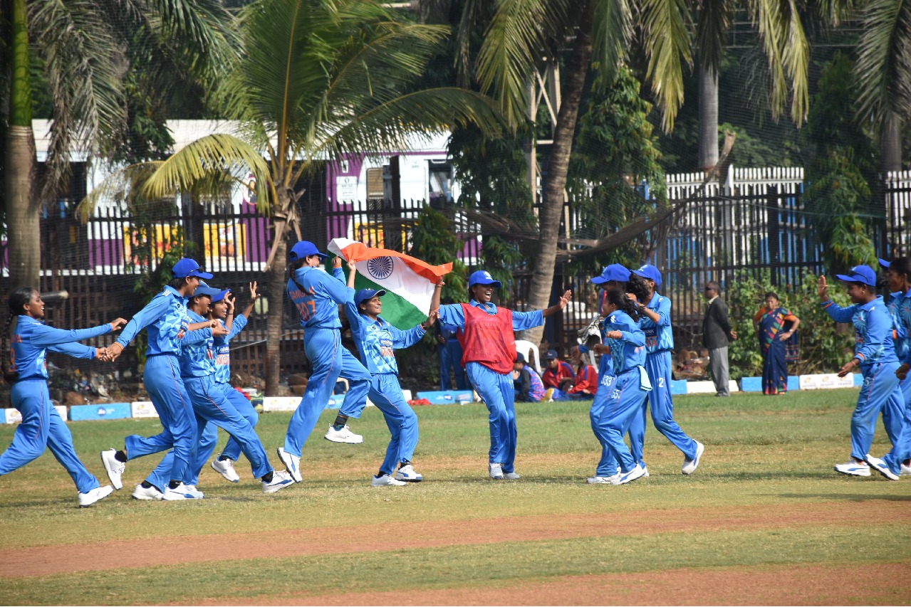 Women's Blind Cricket Series: India beat Nepal by 8 runs in first T20I