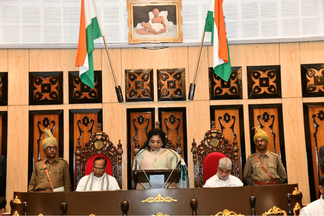 Telangana breathing fresh air of freedom, liberty: Governor