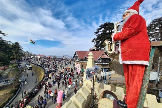 No 'White Christmas' yet again in Shimla; it hasn't happened since 2016