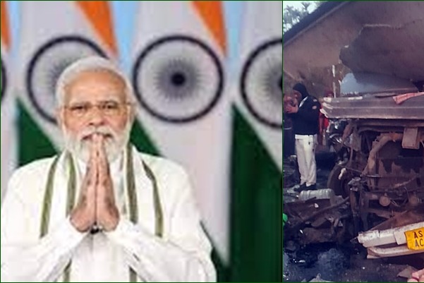 PM Modi, Assam CM condole deaths in road accident