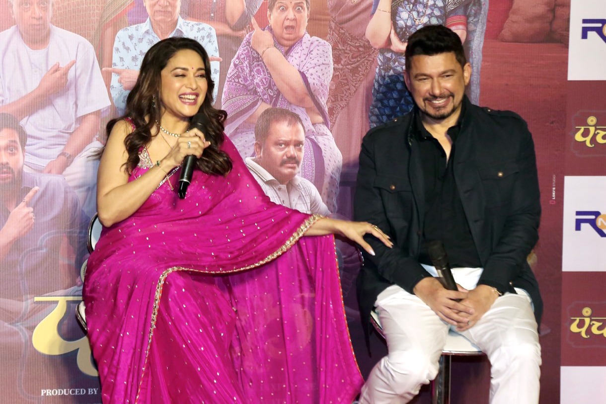 ‘We work like left brain and right brain’: Madhuri on working with husband Ram