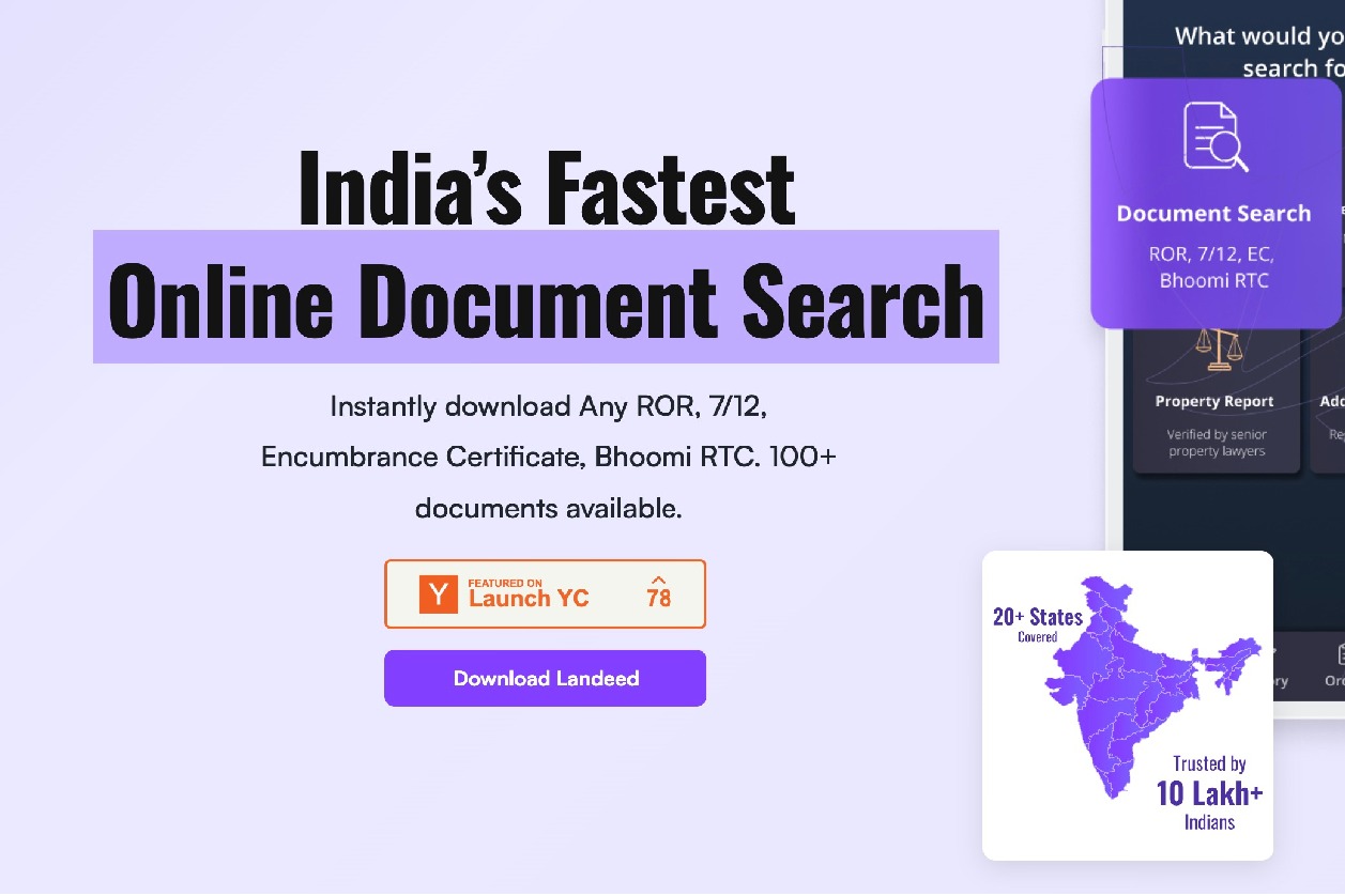Landeed launches India's First AI Property Analyzer, Revolutionizing Property Technology Landscape