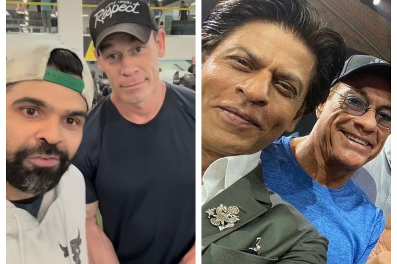 John Cena sings SRK's song 'Bholi Si Surat'; fans go crazy
