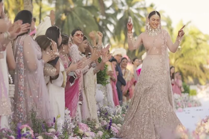 Rakul Preet Singh looks ethereal in viral bridal walk video from her wedding