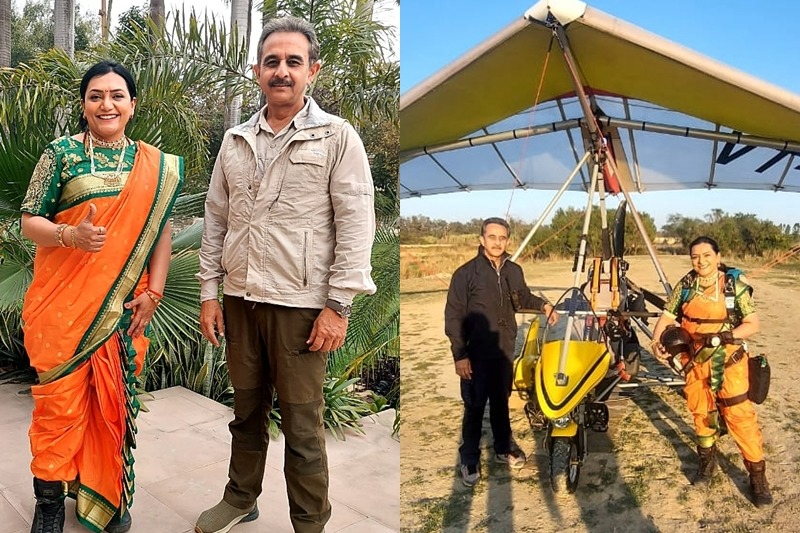 Pune adventurer performs first-ever ‘air-parikrama’ of Ram Temple in Ayodhya