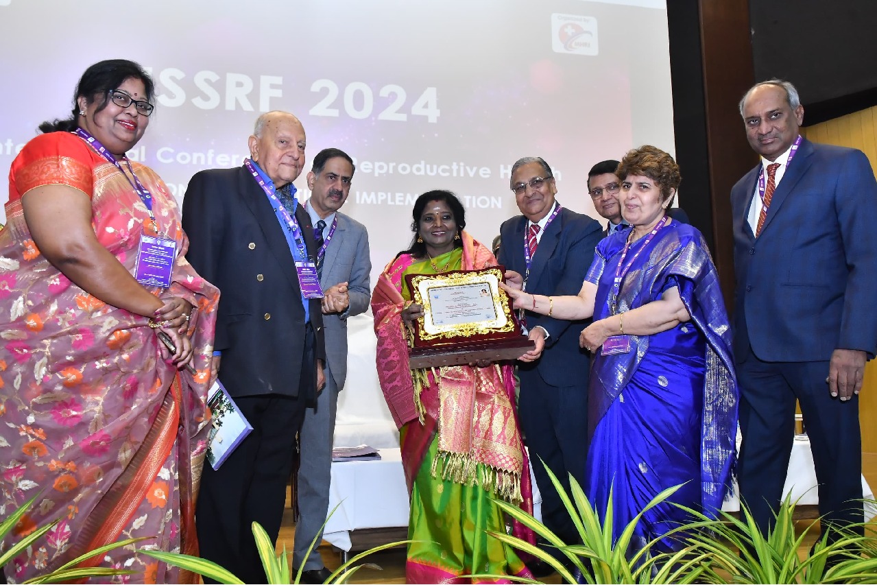 Governor of Telangana Tamilisai participated as chief guest at the International Conference of Reproductive Health
