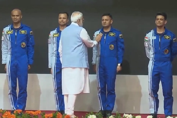 Narendra Modi first PM to visit ISRO’s VSSC in 4 decades, meets Gaganyaan astronauts