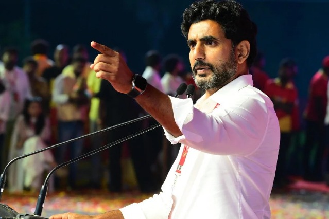 Lokesh criticizes police raids on TDP leaders' homes in Nellore, alleges manipulation by CM Jagan
