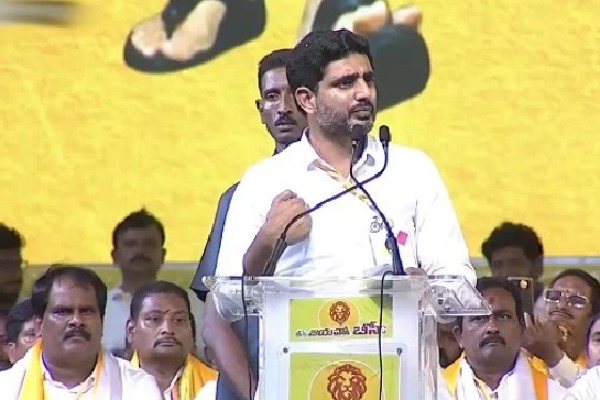 Nara Lokesh Vows to Win Mangalagiri for TDP, Dedicates Victory to Chandrababu and Pawan