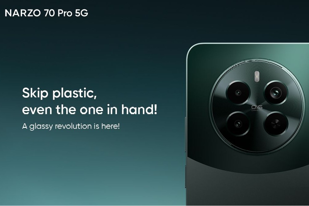 DuoTouch Glass in NARZO 70 Pro 5G is perfect blend of style & performance