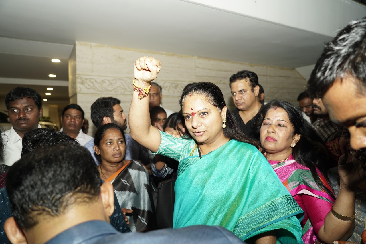 BRS vows to fight Kavitha's arrest politically, legally