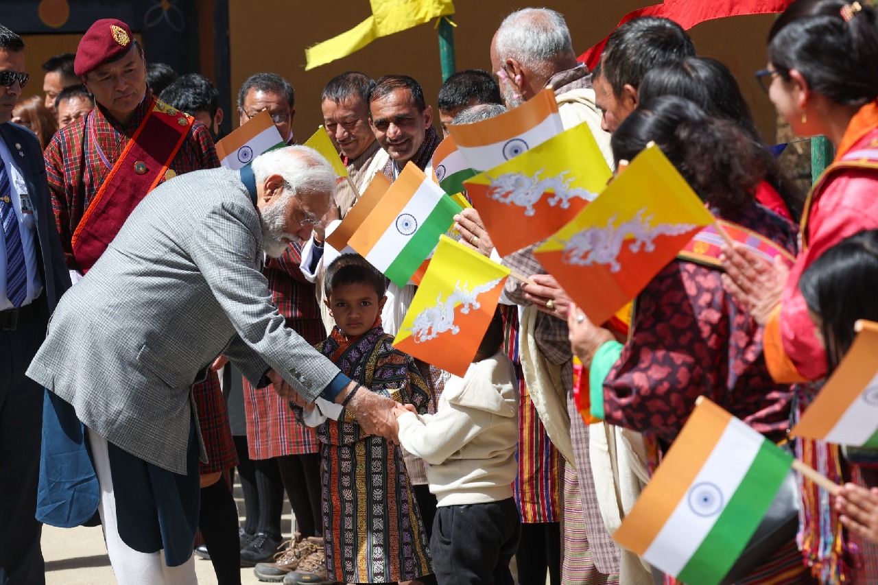 PM Modi announces Rs 10,000 cr support for Bhutan in next 5 years