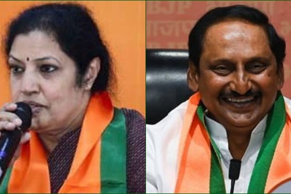 Purandeswari, Kiran Kumar Reddy among BJP's six LS candidates for Andhra