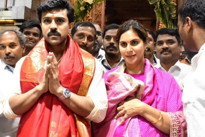 Ram Charan and Family's First Tirumala Visit Post Childbirth
