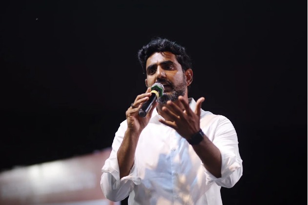 Nara Lokesh questions the unchecked container's entry into CM Camp office