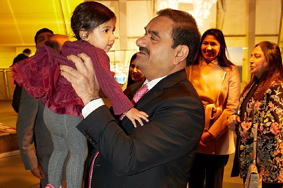 No wealth can match the shine of these eyes, says Gautam Adani about granddaughter