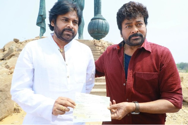 Chiranjeevi donates Rs 5 Crore to Pawan Kalyan’s Jana Sena