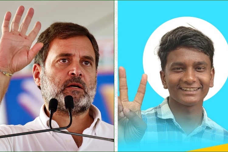 Rahul Gandhi spotlights K’taka Class 12 rank holder as Gruha Lakshmi scheme success story