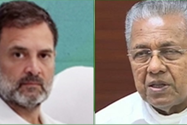 Words like 'jail', 'probe' don't scare us, Pinarayi Vijayan hits back at Rahul Gandhi