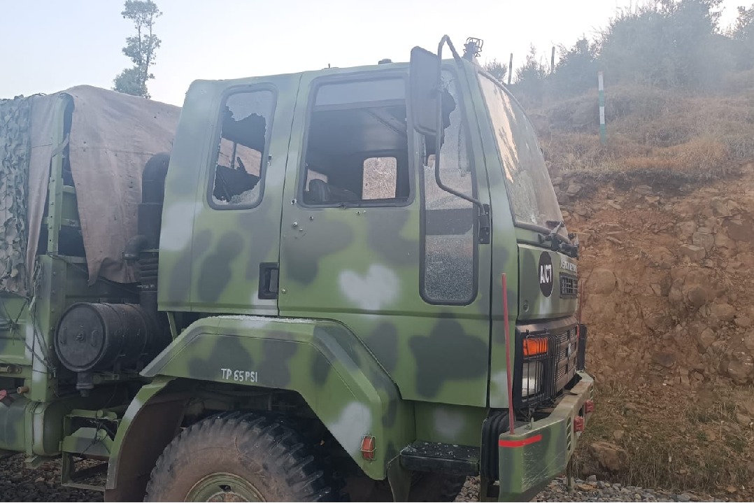 Convoy attacked by terrorists in J&K has been secured: IAF
