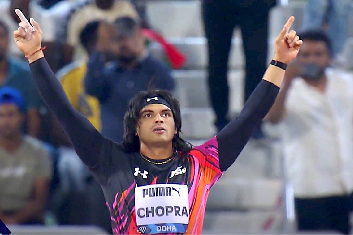 Diamond League: Neeraj Chopra finishes second in Doha, misses top spot by 0.2m