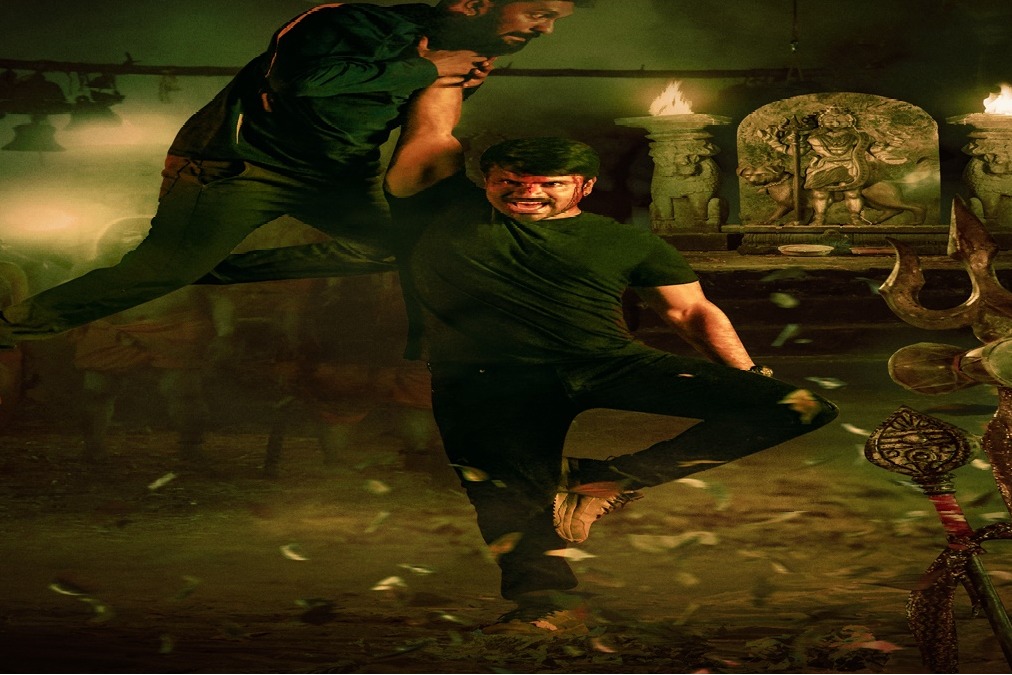 గంగా ఎంటర్టైన్మంట్స్ 'శివం భజే' ఫస్ట్ లుక్ విడుదల!