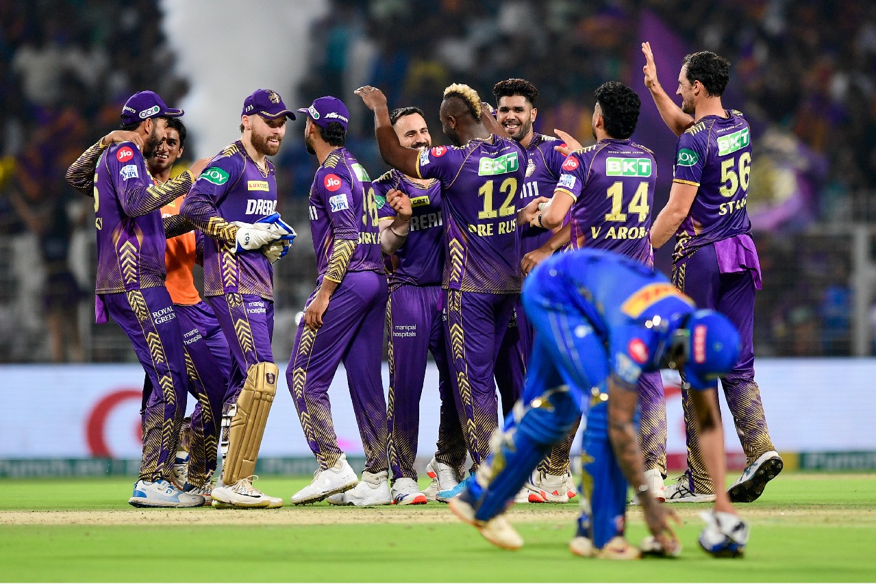 IPL 2024: Brilliant bowling helps KKR beat MI by 18 runs, become first team to reach Playoffs