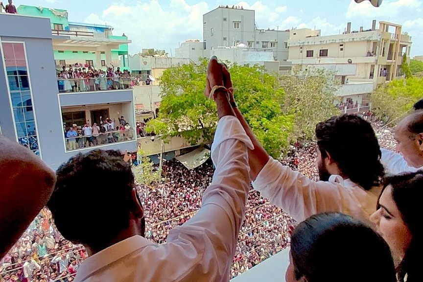 Allu Arjun booked after visit to Andhra MLA’s house to lend support