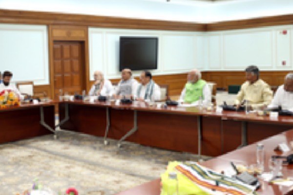 NDA passes key resolution, elects Narendra Modi as leader of alliance; hails his vision for Viksit Bharat