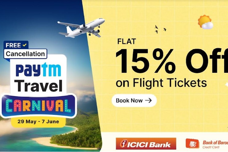 Paytm's Travel Carnival: Up to 25% Off Flights to Baku, Huge Discounts on Train & Bus Tickets