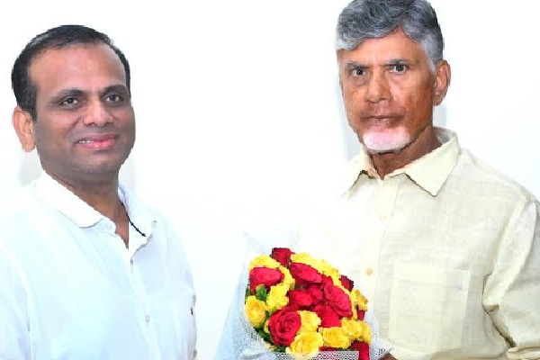 Kataru Ravi Kumar Reddy Congratulates Chief Minister-Designate Chandrababu Naidu on His Victory