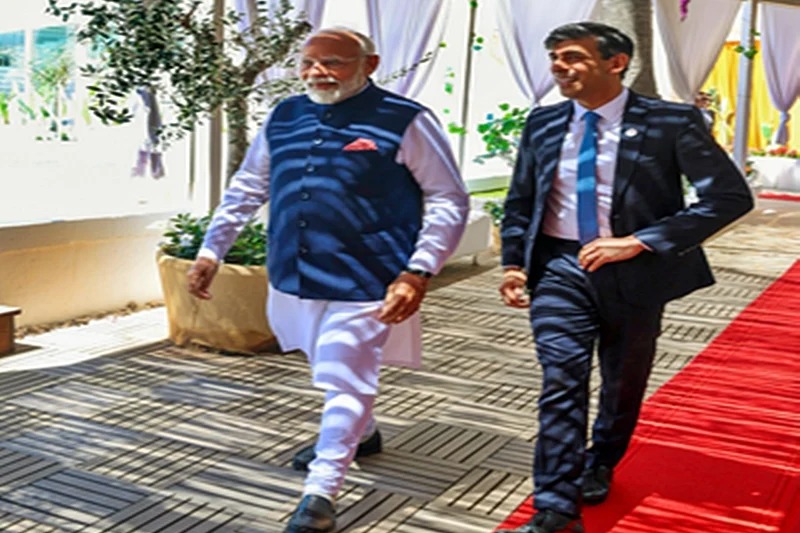 Committed to strengthening India-UK strategic partnership in third term, says PM Modi after meeting Sunak
