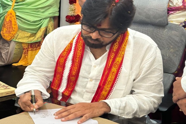 Pawan Kalyan takes charge as Deputy Chief Minister of Andhra Pradesh
