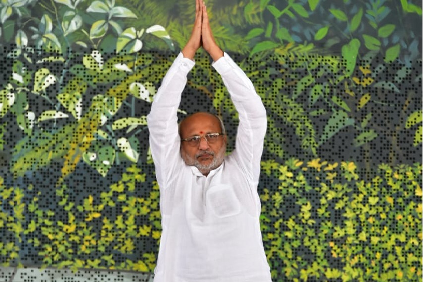 Photos: Hon'ble Telangana Governor C.P. Radhakrishnan Attends 10th International Yoga Day Celebrations