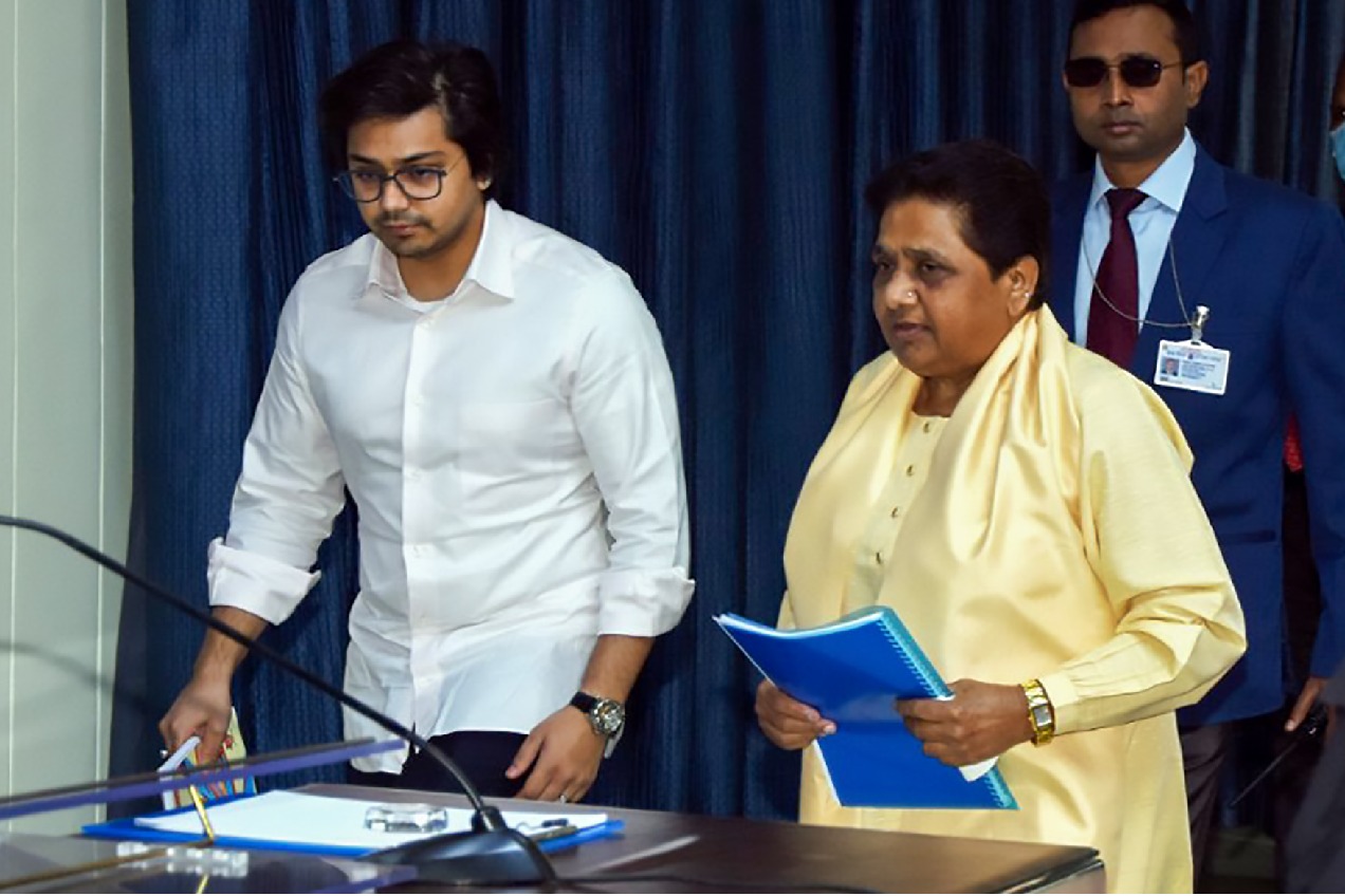 Mayawati reinstates nephew Akash Anand as BSP’s National Coordinator, political heir