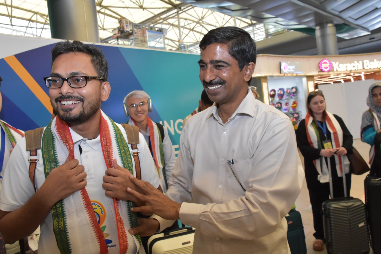 హైదరాబాద్ లో పర్యటనకు వచ్చిన 10 దేశాల మీడియా ప్రతినిధులు
