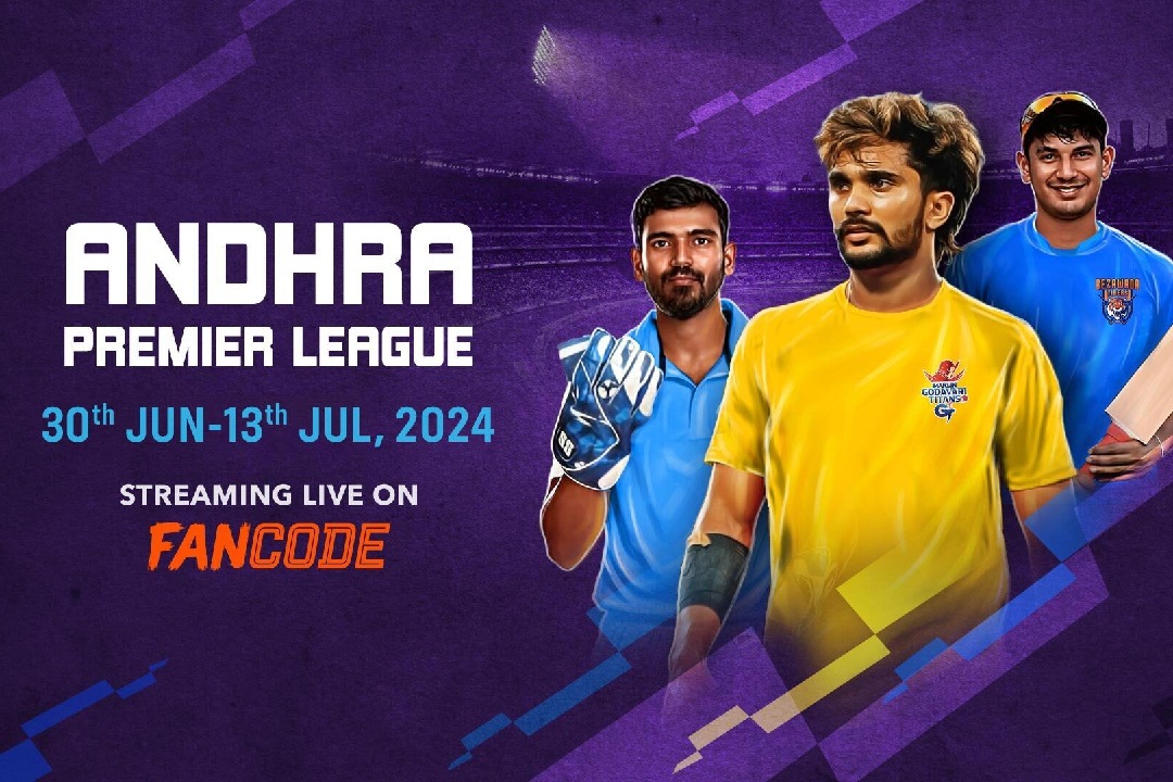 FanCode to livestream Andhra Premier League 2024 with Telugu commentary