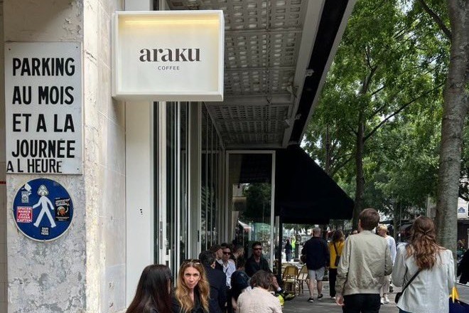 CM Naidu delighted over Araku Coffee's second cafe in Paris