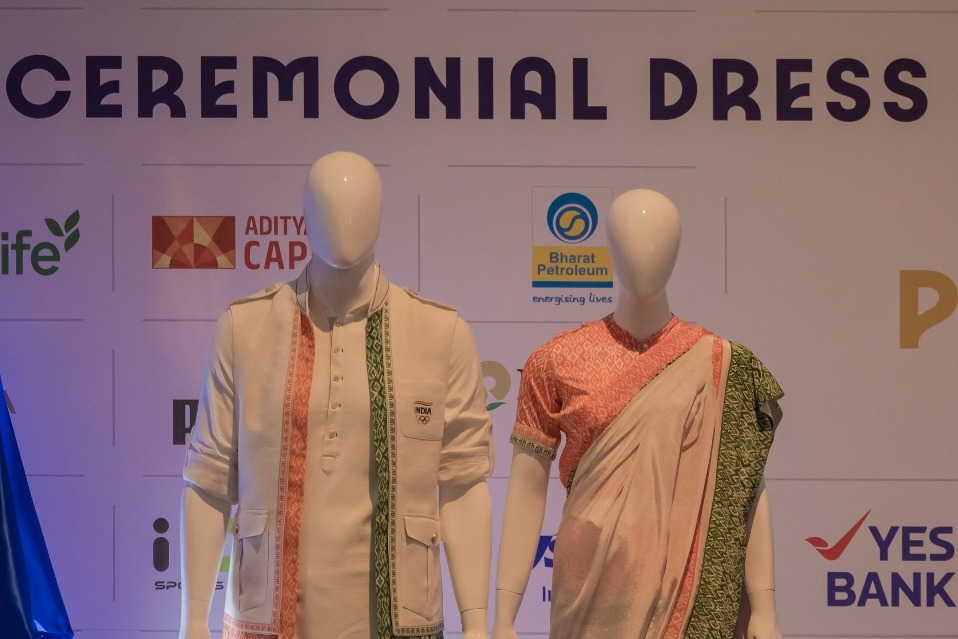 Tasva’s Ceremonial Dress for Team India at the Paris Olympics Unveiled by the Hon’ble Minister of Youth Affairs and Sports, Dr Mansukh Mandaviya