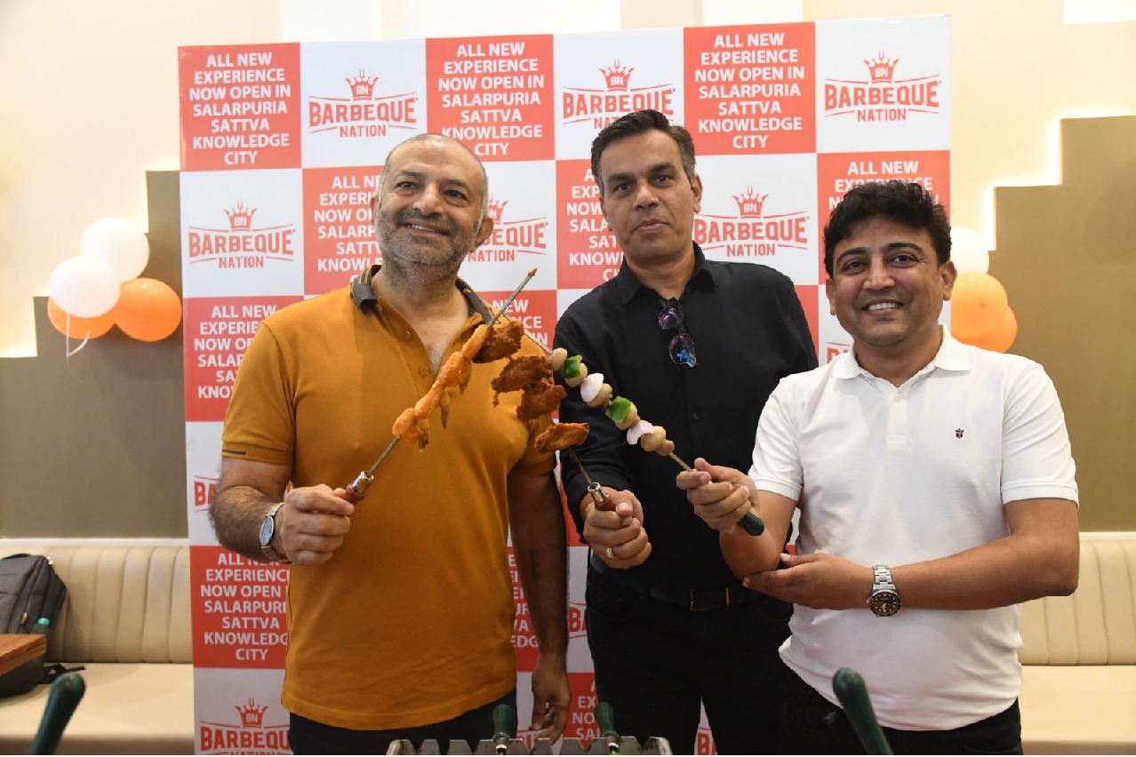 Barbeque Nation opens its latest 13th Buffet Restaurant in Hyderabad Knowledge City