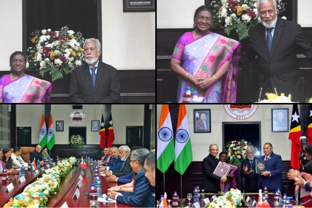 Prez Murmu holds bilateral talks with Timorese PM; addresses Indian diaspora