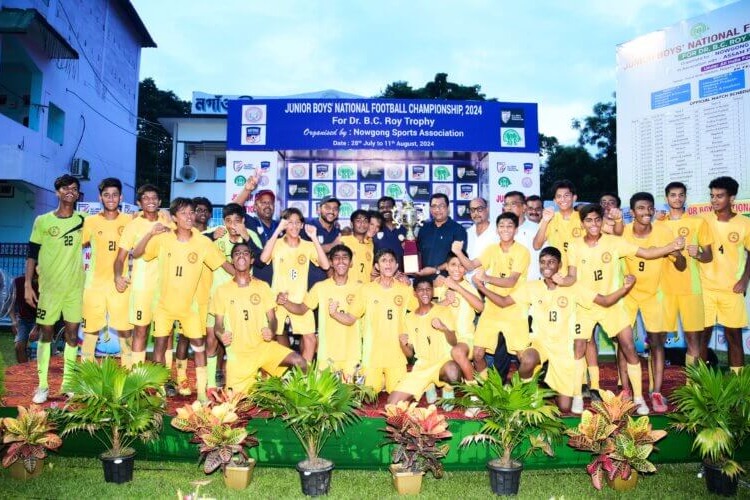 Telangana crowned champions of Junior Boys' National Football Championship