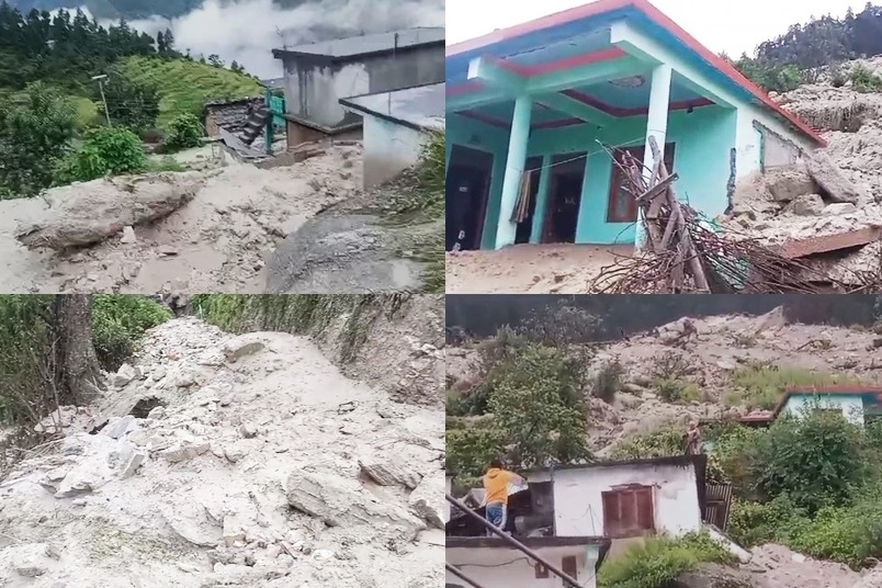 Uttarakhand: Pagnau village swept away as heavy rain lashes Joshimath
