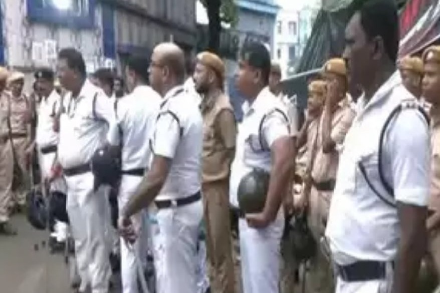 Layers of security in place ahead of 'Nabannno Abhijan' in Kolkata