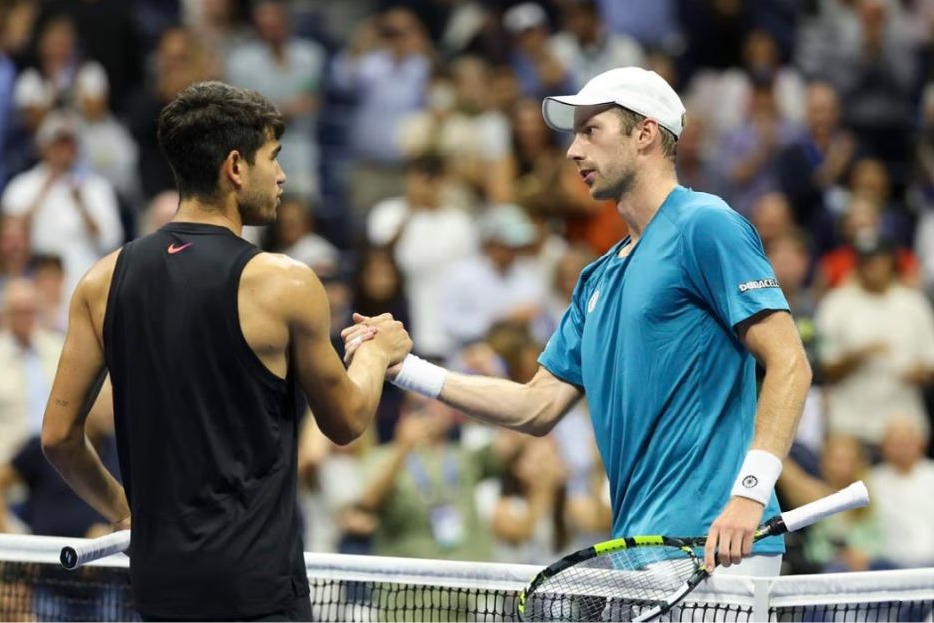 US open: Alcaraz suffers shock loss to Botic van de Zandschulp in Rd-2