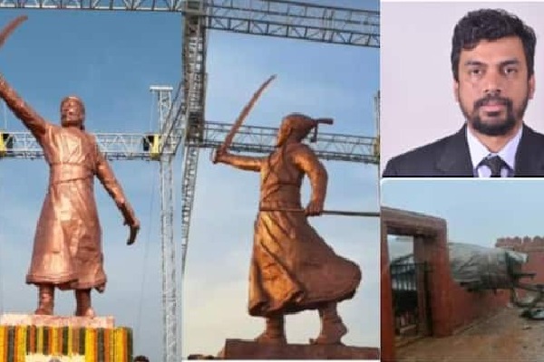 Crashed Shivaji statue's structural consultant nabbed in Kolhapur; sculptor still missing