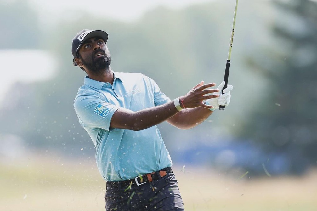 Indian-American Theegala places ninth as Scheffler leads at Tour Championship