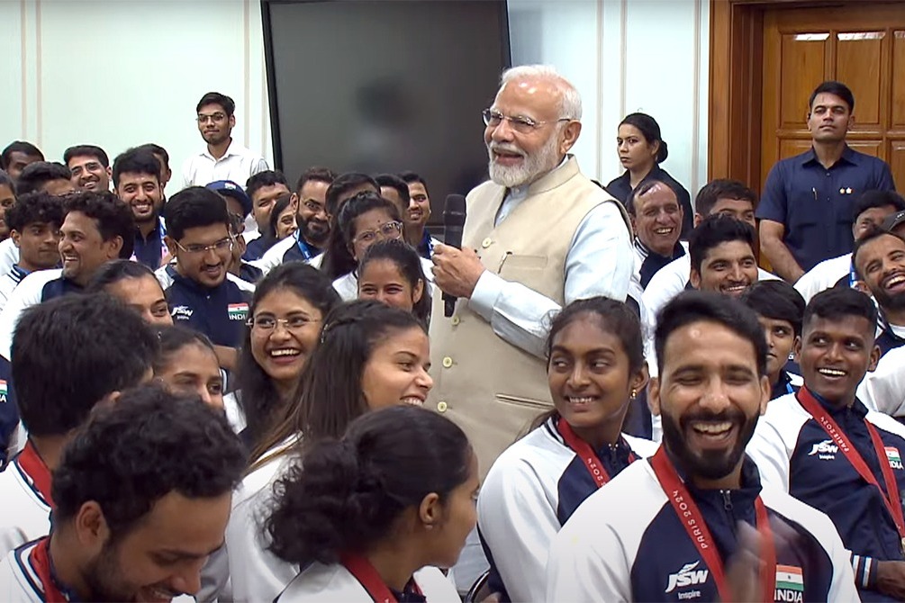 Paris Paralympics: PM Modi meets Indian Para-athletes at his residence