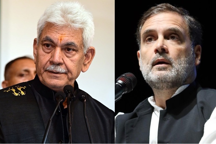 J&K L-G lashes out at Rahul Gandhi over 'Raja' remark